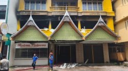 Bekas Restoran Padang di Medan Petisah Terbakar
