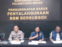 Bongkar Sindikat Maling BBM, Polrestabes Medan Penjarakan 16 Tersangka