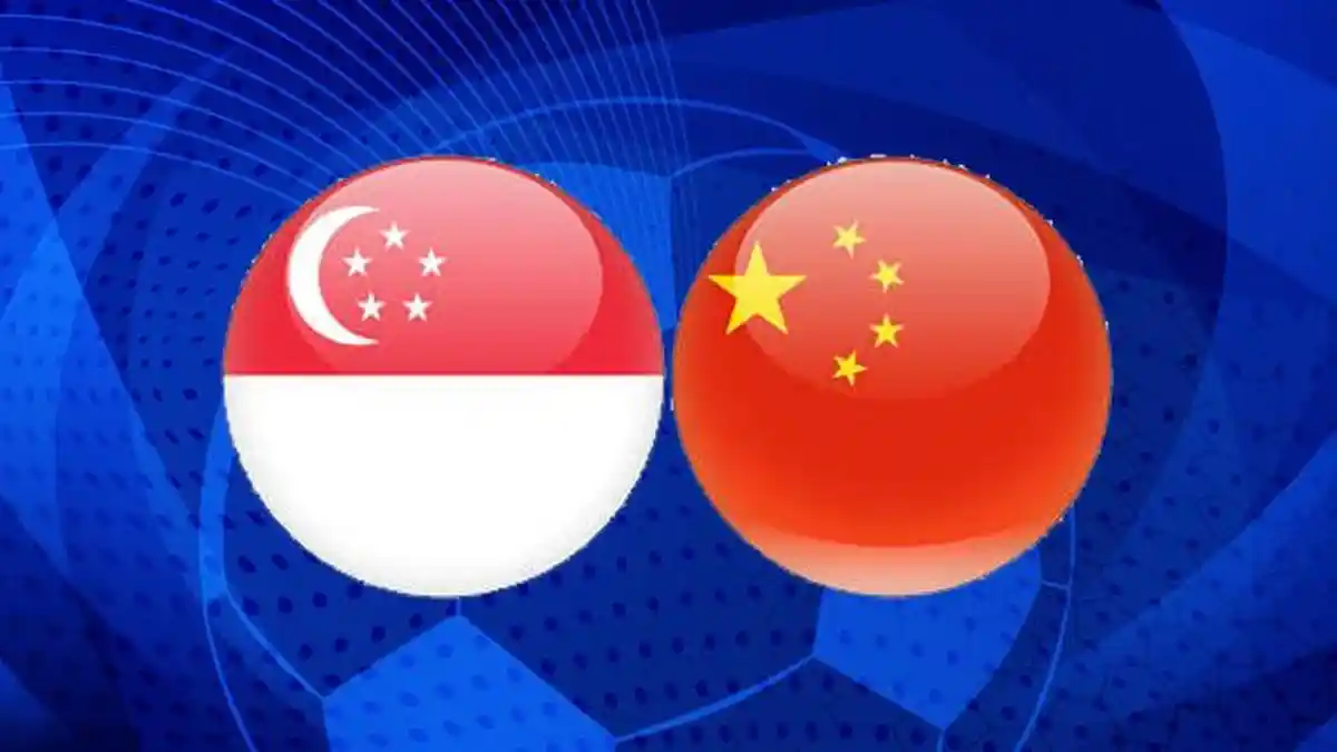 Singapura vs Tiongkok