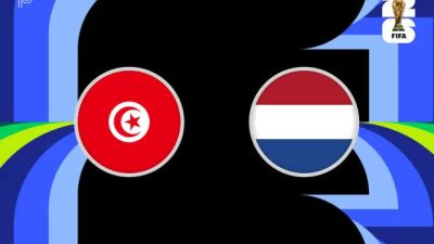 Tunisia vs Belanda