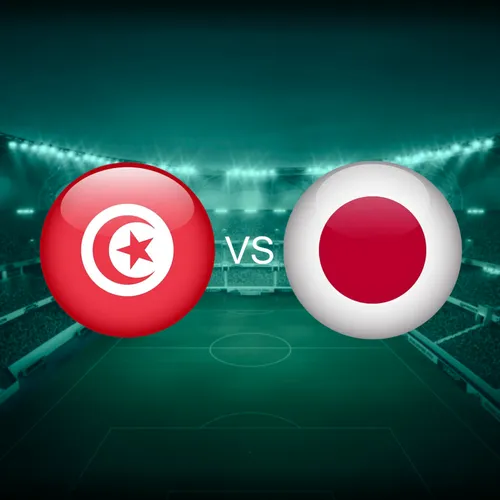 Tunisia vs Jepang
