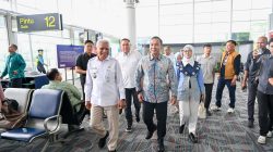 Wagub Surya Sambut Menteri BKKBN di Kualanamu, Perkuat Program Bangga Kencana di Sumut