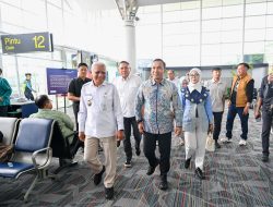 Wagub Surya Sambut Menteri BKKBN di Kualanamu, Perkuat Program Bangga Kencana di Sumut
