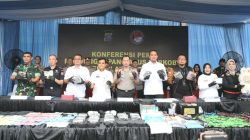 Semester I Tahun 2026, Polrestabes Medan Sukses Ungkap 997 Kasus, Sita 231 Kg Sabu