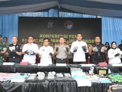 Semester I Tahun 2026, Polrestabes Medan Sukses Ungkap 997 Kasus, Sita 231 Kg Sabu