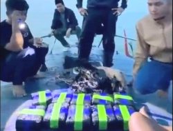 Kurir 10 Kg Sabu Ditangkap Polda Sumut di Perairan Asahan