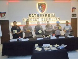 6 Anggota Geng Motor Tewaskan Remaja di Patumbak Ditangkap Polrestabes