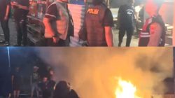 Satresnarkoba Polrestabes Medan Bakar Sarang Narkoba di Sunggal