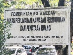 Kadis Perkim Medan Sudah Bagikan Proyek PL kepada Rekanan