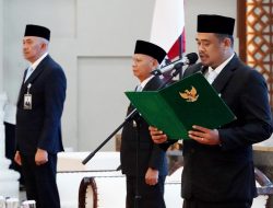 Bobby Nasution Lantik 8 Pejabat Eselon II, Minta Ciptakan Program yang Dorong Pertumbuhan Ekonomi