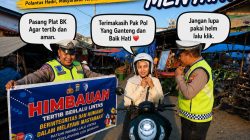 ‘Polantas Menyapa’ Satlantas Polres Tanjungbalai Ajak Pengendara Tertib Berlalu Lintas