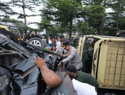 Polrestabes Medan: Korban Tewas Kecelakaan Beruntun Sibolangit Tidak Bertambah