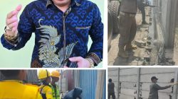 Perjuangan Pengacara Kondang Dr. Darmawan Yusuf untuk PT Belawan Indah Berhasil, Pemko Medan Rubuhkan Tembok PT SBP