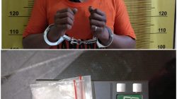Gubuk Sarang Narkoba Digerebek Polres Binjai, Pria 25 Tahun dan Barbuk 5,9 Gram Sabu Diamankan