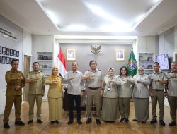 Demi Percepatan Penyusunan NPGT dan Sertifikasi Aset Daerah, Wali Kota Tanjungbalai Temui Kepala Kanwil BPN Provsu
