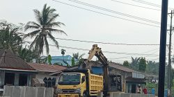 Material Tanah Hasil Proyek Pelebaran Jalan di Sergai Diduga Diperjualbelikan