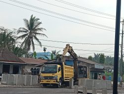 Material Tanah Hasil Proyek Pelebaran Jalan di Sergai Diduga Diperjualbelikan