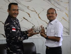 Wali Kota Tanjungbalai Terima Kunjungan Dan Lanal TBA Letkol Laut Sigit Ryanto