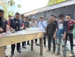 Markas Narkoba Ditengah Perkebunan yang Dipenuhi CCTV Berhasil Digerebek Polrestabes Medan