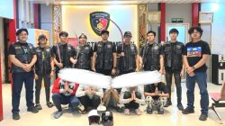 Kerap Nenteng Klewang di Jalan, Lima Anggota Geng Motor POC Diciduk Resmob Polrestabes Medan