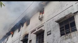 9 Ruko di Perumnas Mandala Diamuk Sijago Merah, Tidak Ada Korban