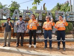 Libatkan Masyarakat Kelola Sampah Plastik, PTAR Bangun Taman Ecobrick di Batang Toru