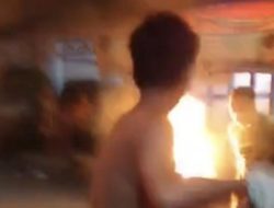 Cekcok Saat Sakau Narkoba, Anak Tega Bakar Ayah Kandung di Medan