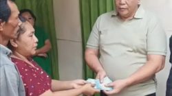 Lagi, Anggota DPRD Fraksi Gerindra Dahnil Ginting Bantu Warga Korban Angin Puting Beliung