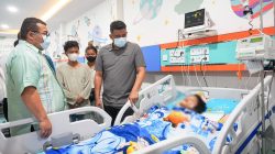 Gubernur Boby Nasution Jenguk Murid Korban Keracunan MBG Karo di RS Haji, Pastikan Penanganan Hingga Pulih