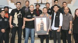 Kombes Jean Calvijn Simanjuntak Sambut Rombongan DPC Angkatan Muda Sisingamangaraja XII