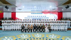 Bobby Nasution Kukuhkan 74 Paskibraka Sumut