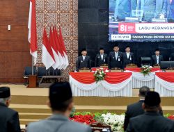 Gubernur Bobby Nasution Saksikan Pidato Presiden Prabowo soal RUU APBN 2027