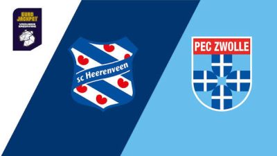 Heerenveen vs PEC Zwolle