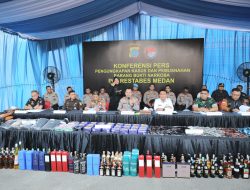 Polrestabes Medan Ungkap Ribuan Kasus Narkoba Dalam 300 Hari, Naik 85 Persen dari Tahun Lalu