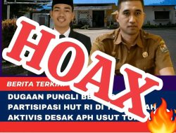 Bantah Isu Pengutipan Dana HUT RI, Camat Tigapanah Siap Tempuh Jalur Hukum Terhadap Akun @UmbangNews