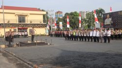 Pimpin Apel Pagi, Wakapolres Tekankan Pelayanan Humanis