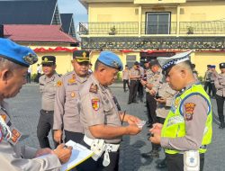 Cegah Pelanggaran Personel, Polres Tanjungbalai Gelar Gaktiblin