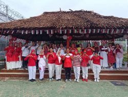 Semarak HUT ke-81 RI, Lapas Binjai dan DWP Gelar Lomba Kreasi Tumpeng Kemerdekaan
