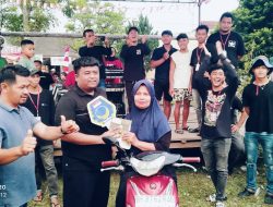 Anggota DPRD Zimmy Sembiring Gelar Pesta Rakyat HUT RI ke 81 di Binjai, Hadiah Utama Sepeda Motor