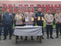 Tiga Minggu, Polres Binjai Ungkap 18 Kasus Narkoba dan 20 Tersangka Diamankan