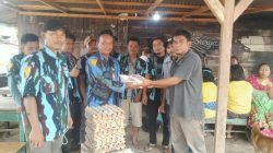 PAC IPK Tigabinanga Gerak Cepat Salurkan Bantuan kepada Korban Kebakaran di Desa Kuala