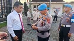 Cegah Judi Online dan Pinjol, Polres Tanjungbalai Razia HP Anggota