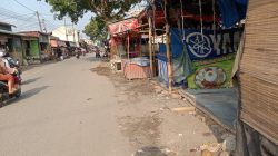 Dinas SDABMBK Deli Serdang Akan Bangun TPT Drainase di Jalan Datok Kabu Tembung, Lapak Pedagang Dibongkar