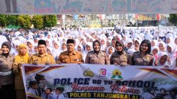 Sambut Hari Jadi Ke-78, Polwan Polres Tanjungbalai Gelar Police Go To School