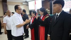 Wawako Tanjungbalai Hadiri Pelantikan Ketua PN Tanjungbalai