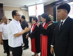 Wawako Tanjungbalai Hadiri Pelantikan Ketua PN Tanjungbalai