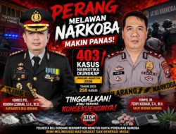 Polresta Deli Serdang Ungkap 403 Kasus Narkoba hingga Agustus 2026, Kompol Feri: Tidak Ada Ruang Bagi Pelaku