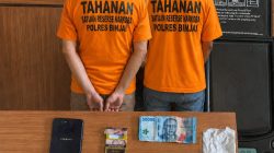 Transaksi Sabu Terendus, Dua Pria Diciduk Dalam Operasi Undercover Polres Binjai