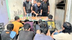 Dua Sarang Narkoba Jalan Mangkubumi Digerebek Polrestabes Medan, 7 Ditangkap Barak Dihancurkan