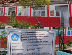 Komitmen Pengawasan Dinas Pendidikan atas Revitalisasi SD Aksara Dipertanyakan